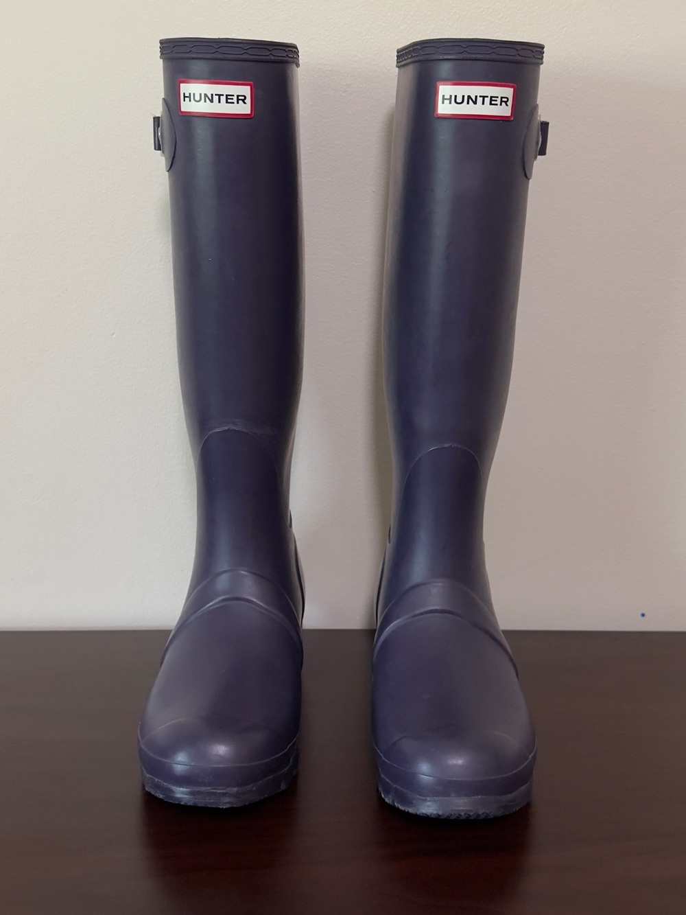 HUNTER W's Original Tall Rain boots US 6 EU 37 Purple Waterproof